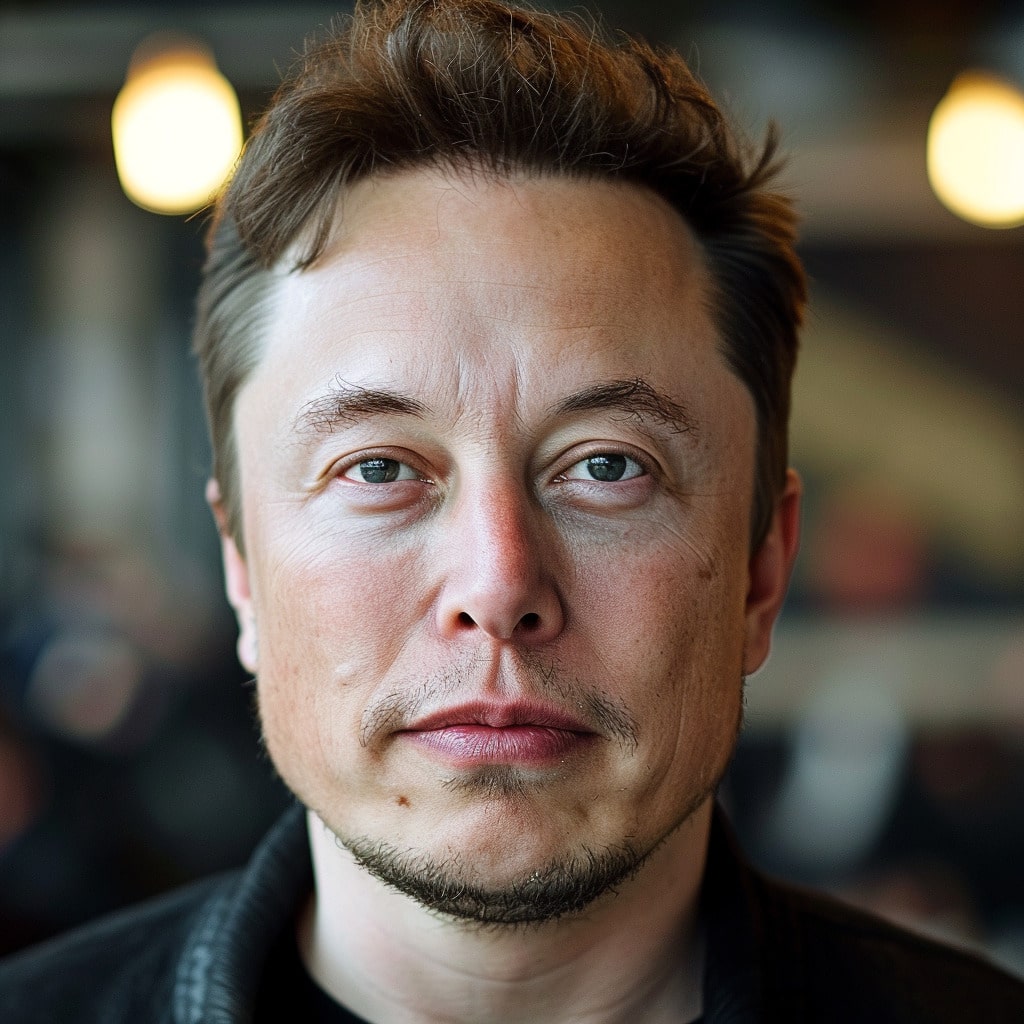 umělá inteligence obrázky - Elon Musk